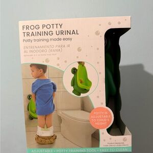 Frog Potty Training Urinal in Green